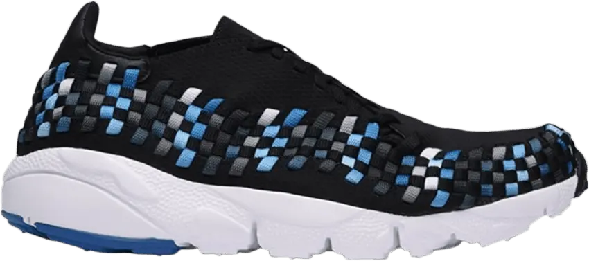  Nike Air Footscape Woven NM Black/Blue Jay-White