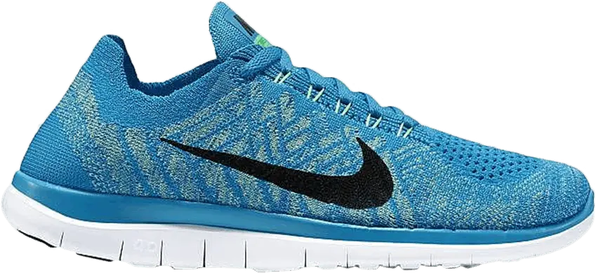  Nike Wmns Free 4.0 Flyknit &#039;Blue Lagoon&#039;