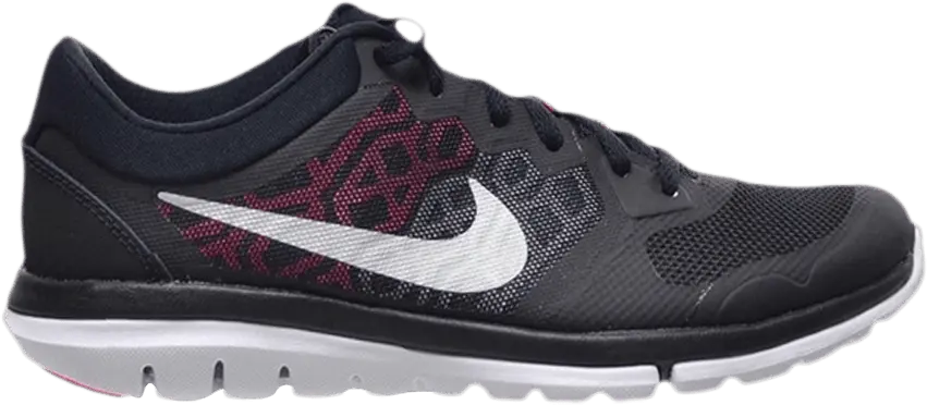  Nike Wmns Flex 2015 RN &#039;Black Hyper Pink&#039;