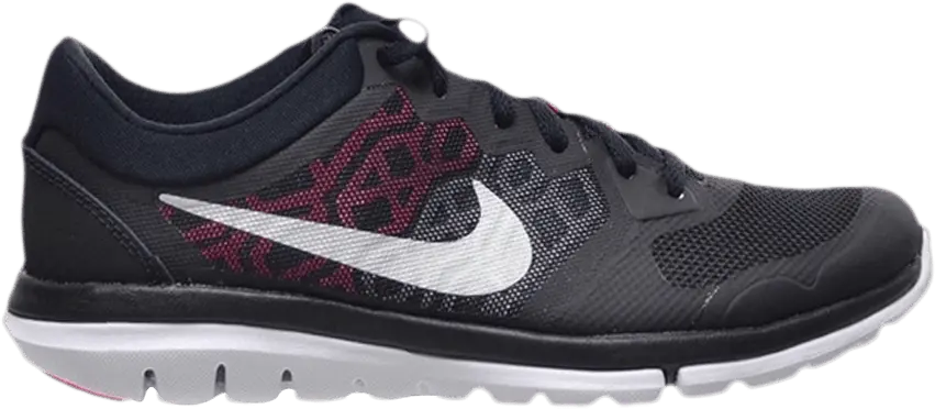 Nike Wmns Flex 2015 RN &#039;Black Hyper Pink&#039;