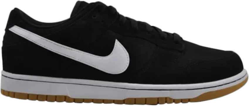  Nike Dunk Low Canvas &#039;Black&#039;