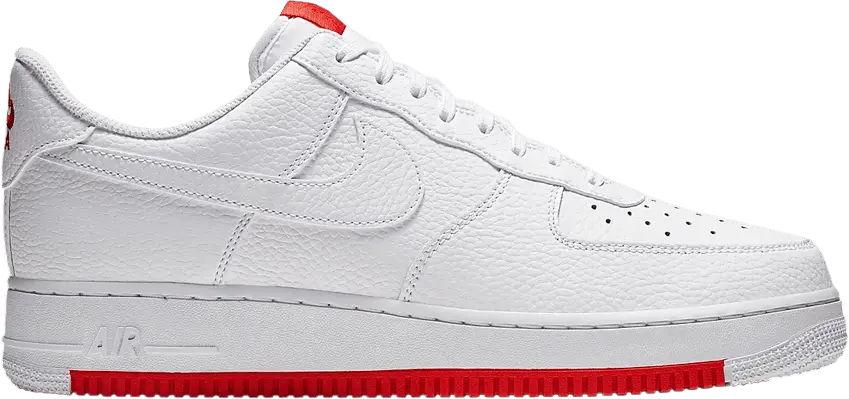  Nike Air Force 1 Low &#039;07 &#039;White Habanero Red&#039;