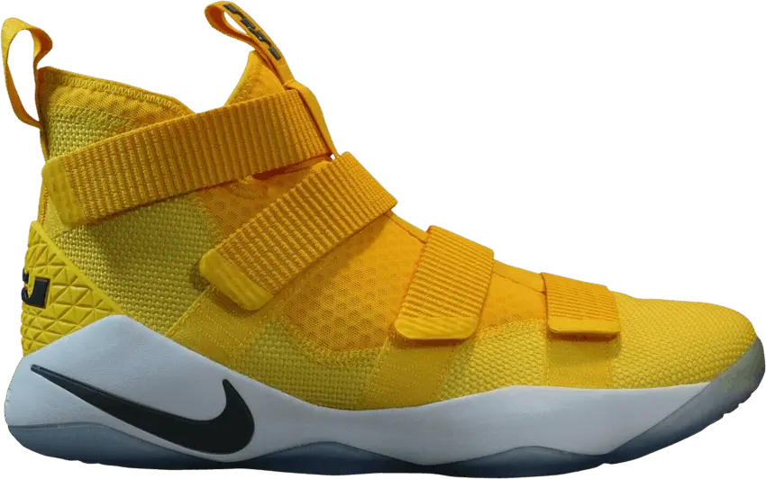  Nike LeBron Soldier 11 TB &#039;University Gold&#039;