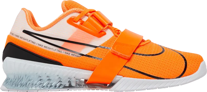 Nike Romaleos 4 &#039;Total Orange&#039; Sample