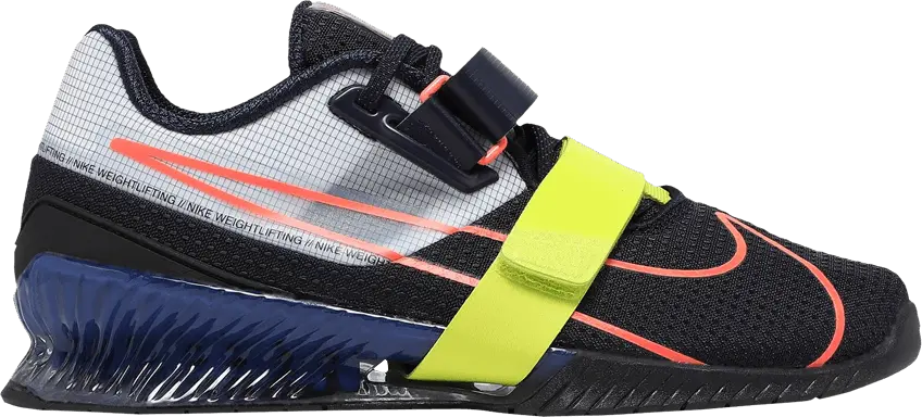 Nike Romaleos 4 &#039;Blackened Blue Cyber&#039; Sample