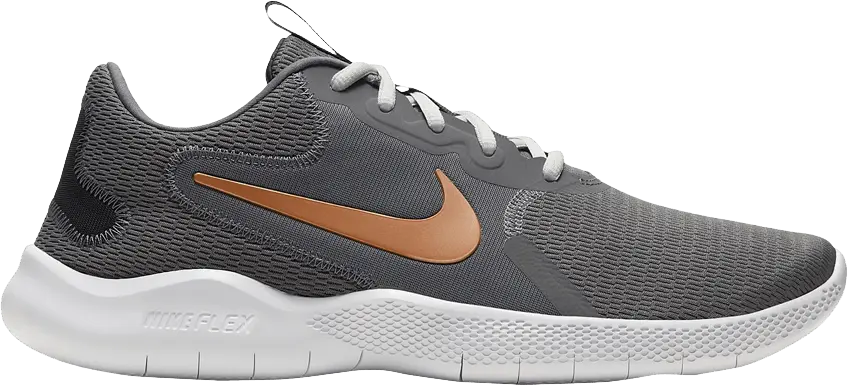  Nike Flex Experience Run 9 Extra Wide &#039;Smoke Grey Metallic Copper&#039;
