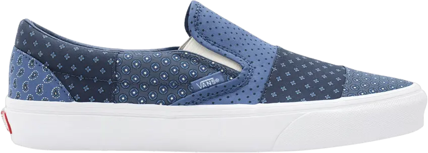  Vans Classic Slip-On &#039;Tie Print Patchwork&#039;