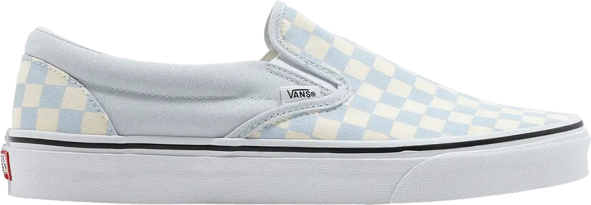  Vans Classic Slip-On &#039;Checkerboard - Ballad Blue&#039;