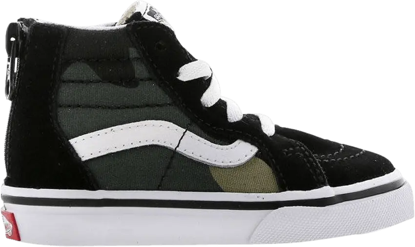  Vans Sk8-Hi Zip Toddler &#039;Woodland Camo&#039;