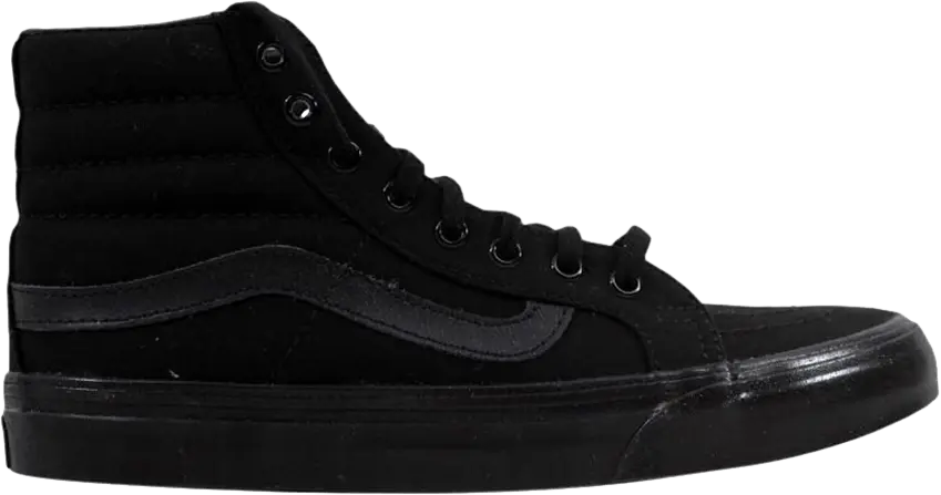  Vans SK8 Hi Slim Metallic Glitter Black