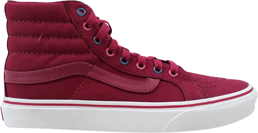  Vans Sk8-Hi Slim &#039;Bright Red&#039;