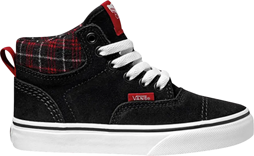  Vans Era High Kids &#039;Plaid&#039;