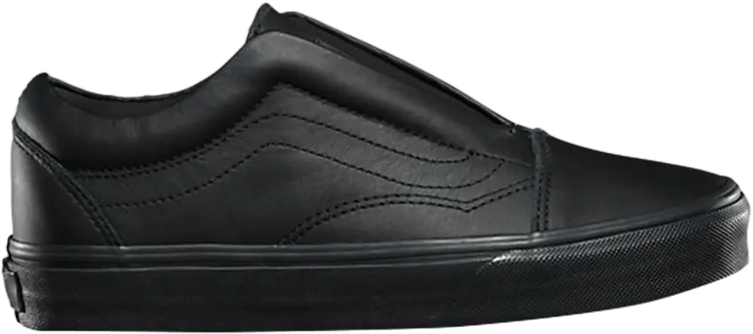  Vans Old Skool Laceless DX &#039;Triple Black&#039;