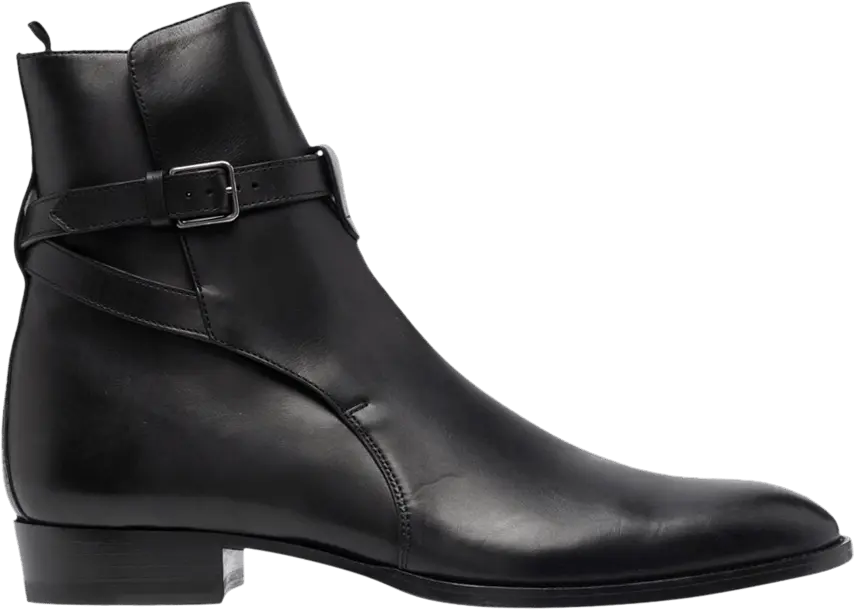  Saint Laurent Wyatt 30 Jodhpur Boot &#039;Black&#039;
