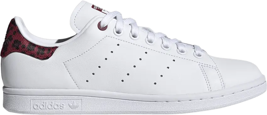  Adidas Wmns Stan Smith &#039;White Collegiate Burgundy&#039;