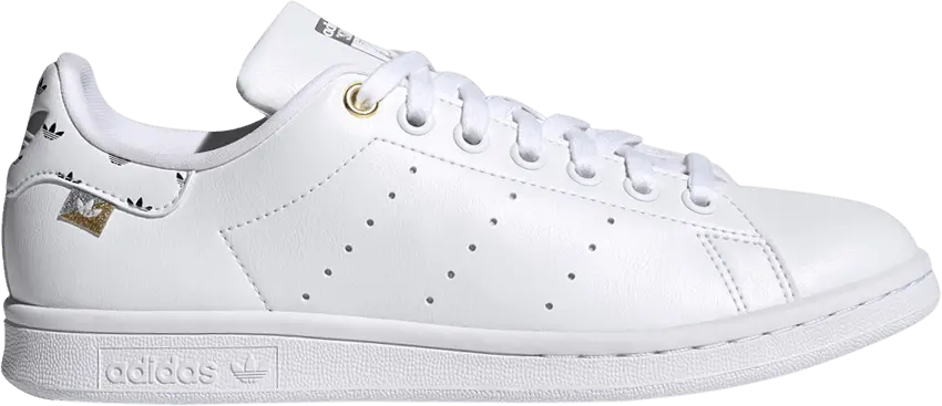  Adidas adidas Stan Smith White Silver Gold (Women&#039;s)