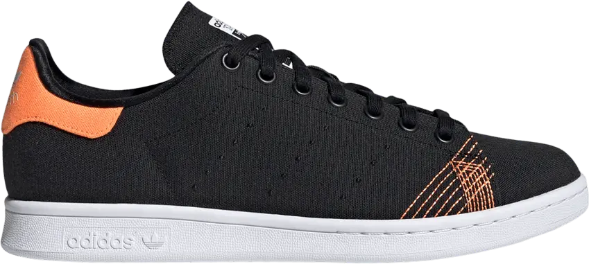  Adidas Stan Smith Primeblue &#039;Black Screaming Orange&#039;