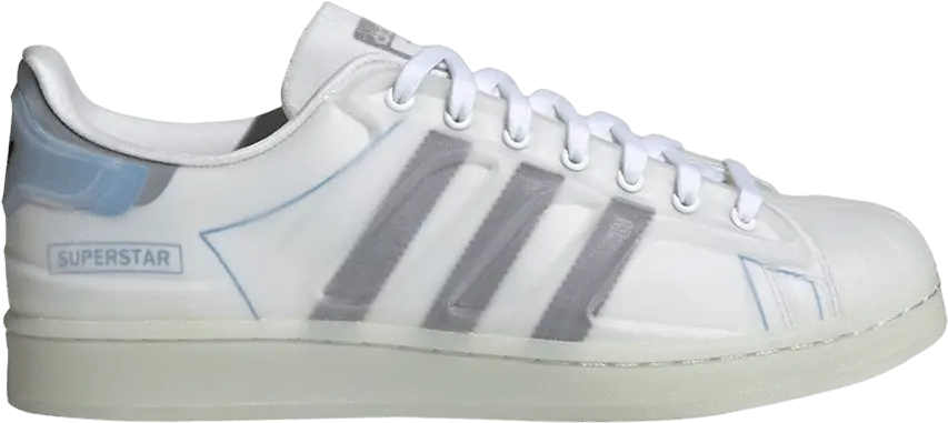  Adidas Superstar Futureshell &#039;White Bright Blue&#039;