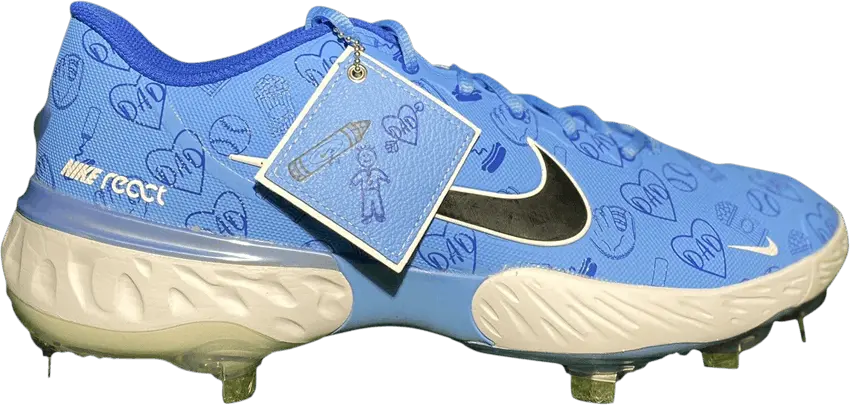  Nike Alpha Huarache Elite 3 Low &#039;Father&#039;s Day - University Blue&#039;