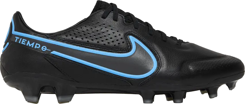  Nike Tiempo Legend 9 Pro FG &#039;Black Blue Hero&#039;