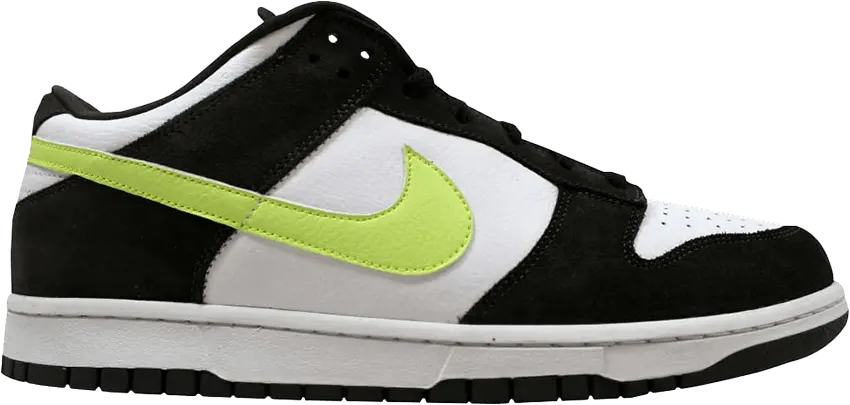  Nike Dunk Low &#039;Black White Volt&#039;