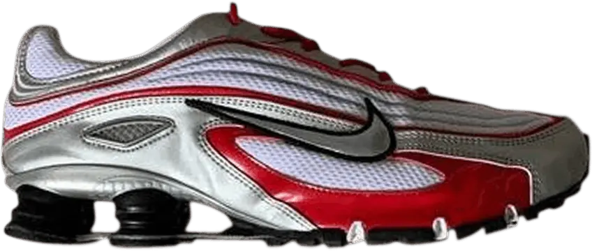 Nike Shox M1+ &#039;Metallic Silver Varsity Red&#039;