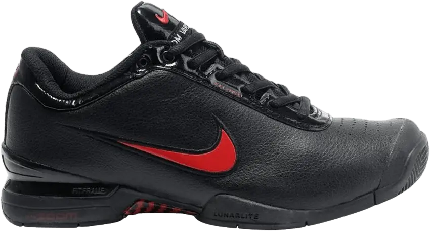  Nike Air Zoom Vapor 6 Tour &#039;Black Red&#039;