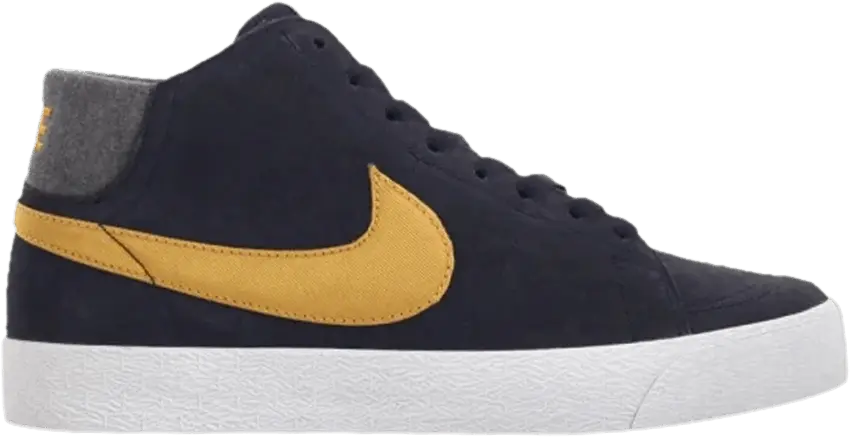  Nike Blazer Mid LR &#039;Dark Obsidian Gold Leaf&#039;