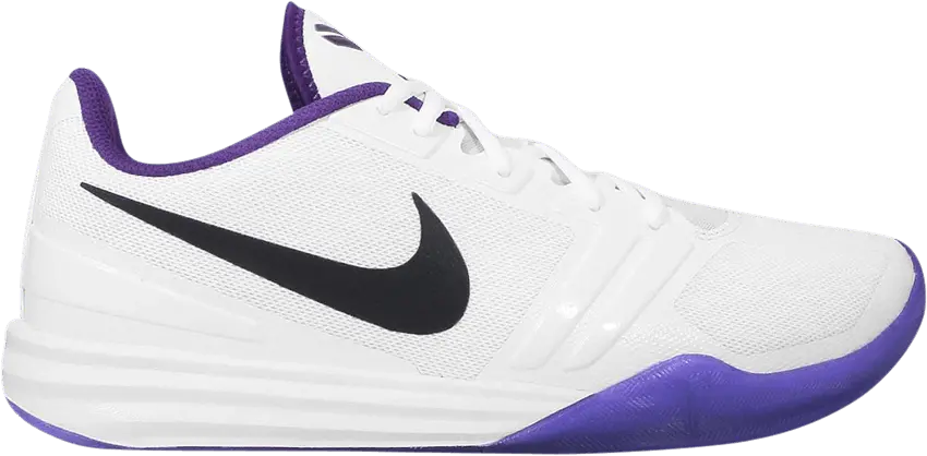  Nike KB Mentality White Court Purple