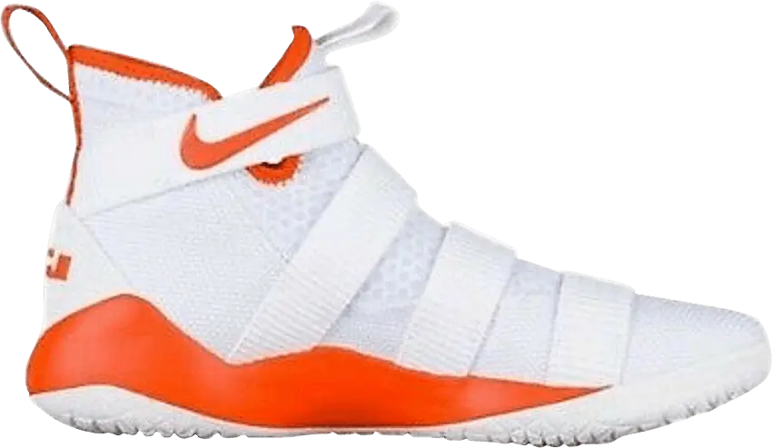  Nike LeBron Soldier 11 TB &#039;White Orange&#039;