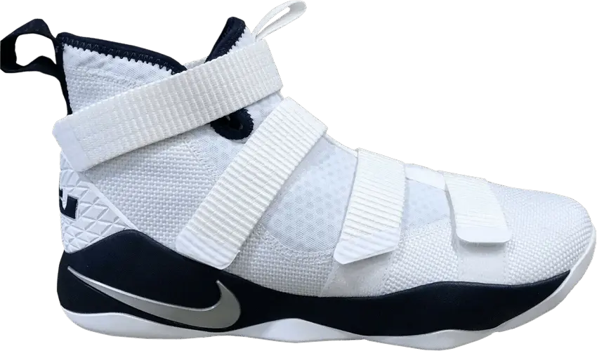  Nike LeBron Soldier 11 TB &#039;White Navy&#039;