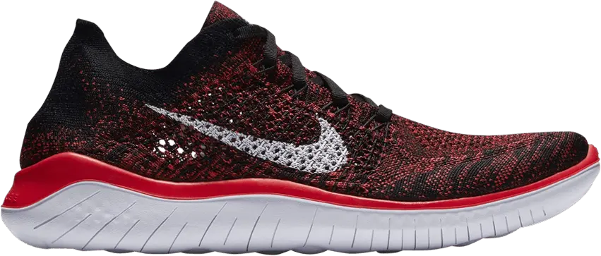  Nike Free RN Flyknit 2018 Bright Crimson