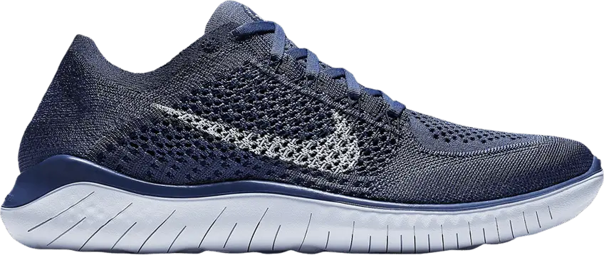  Nike Free RN Flyknit 2018 &#039;Diffused Blue&#039;