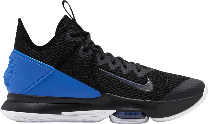  Nike LeBron Witness 4 Black Hyper Cobalt