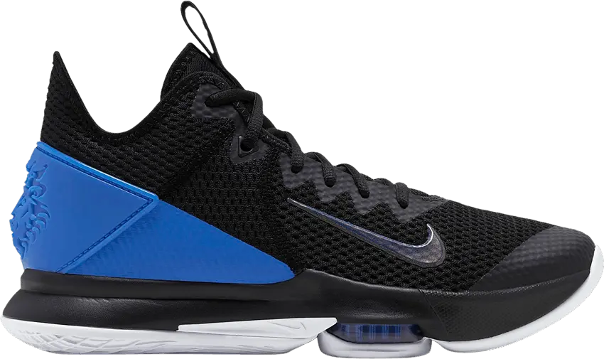 Nike LeBron Witness 4 Black Hyper Cobalt