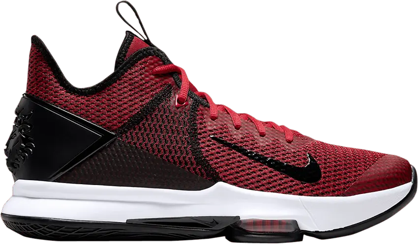 Nike LeBron Witness 4 Black/University Red