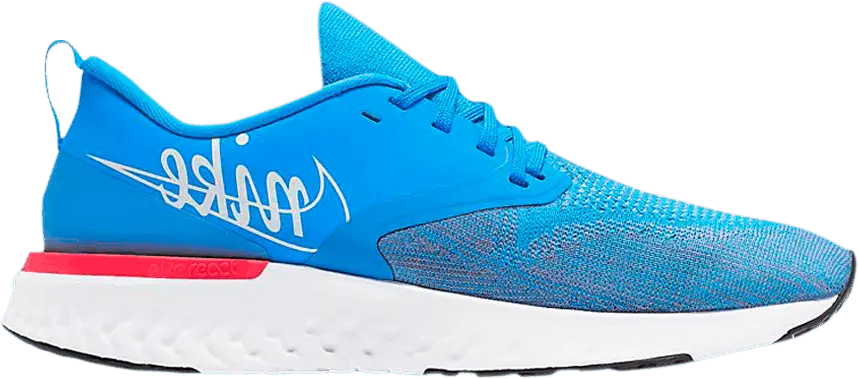 Nike Odyssey React Flyknit 2 &#039;Blue Hero Red&#039;