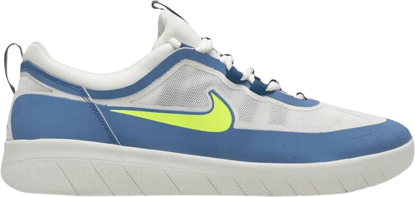  Nike Nyjah Free 2 SB &#039;Lake Blue Volt&#039;