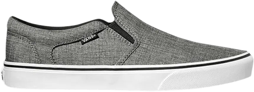 Vans Wmns Asher &#039;Rock Textile - Grey&#039;