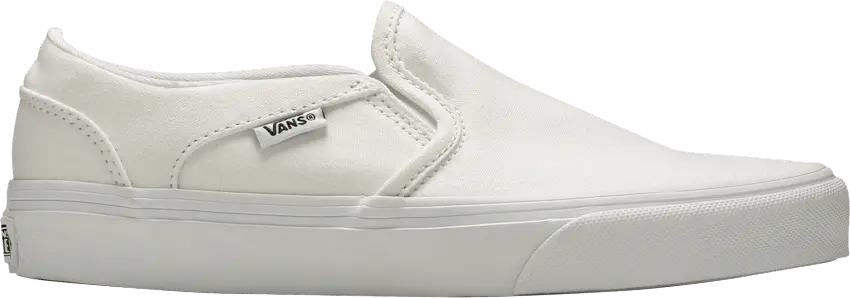  Vans Wmns Asher &#039;White Canvas&#039;