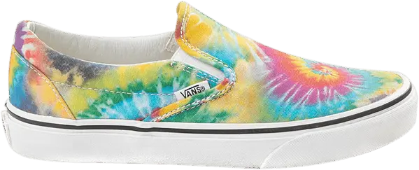  Vans Classic Slip-On Toddler &#039;Rainbow Tie Dye&#039;