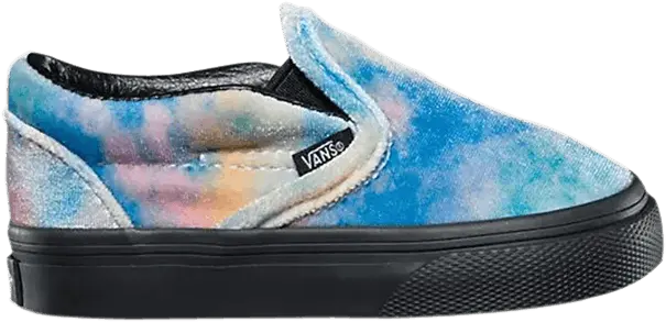  Vans Classic Slip-On Toddler &#039;Velvet Tie-Dye&#039;