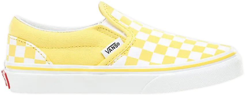  Vans Classic Slip-On Kids &#039;Aspen Gold Checkerboard&#039;