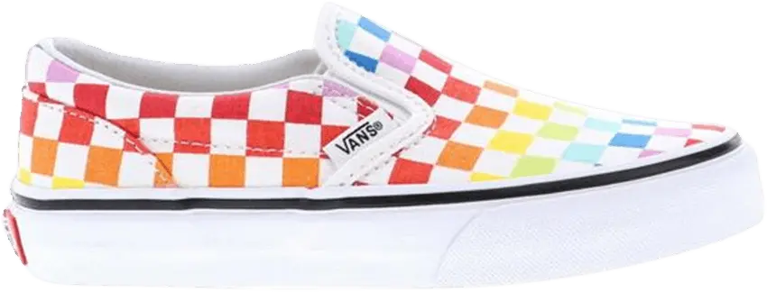  Vans Slip-On Kids &#039;Rainbow&#039;