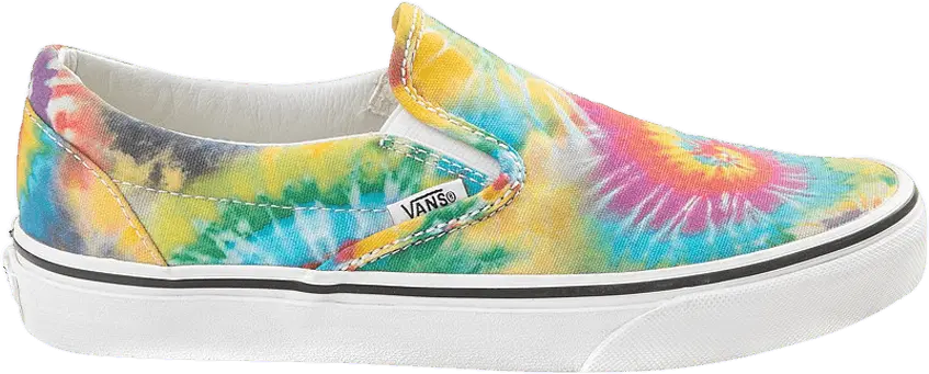  Vans Classic Slip-On Kids &#039;Rainbow Tie Dye&#039;