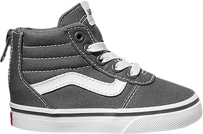  Vans Ward High Zip Toddler &#039;Pewter&#039;