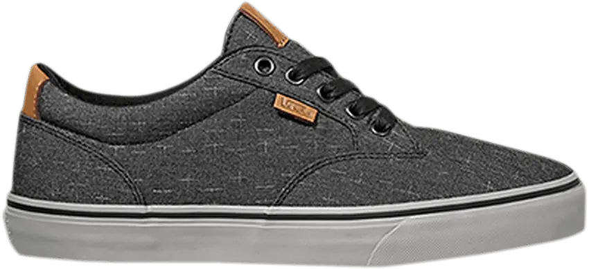  Vans Winston Deluxe &#039;Black Grey&#039;