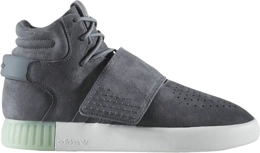  Adidas Wmns Tubular Invader Strap &#039;Onix Ice Green&#039;