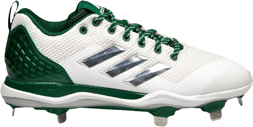  Adidas Power Alley 5 &#039;Footwear White Green&#039;