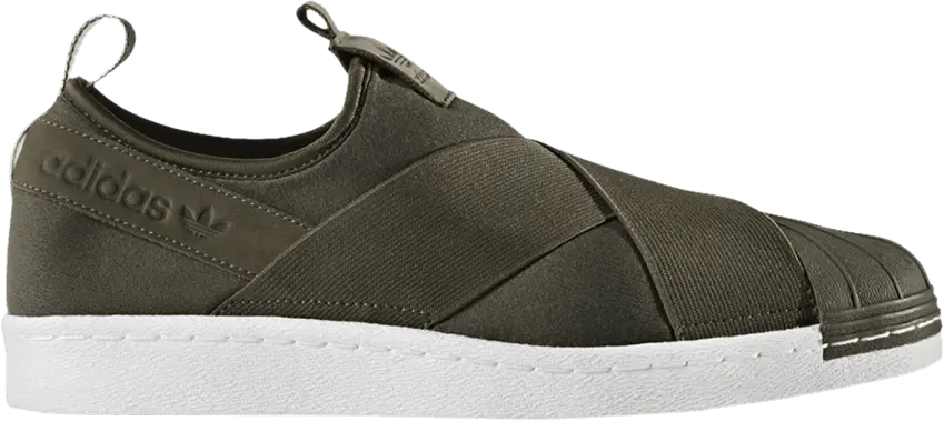  Adidas Superstar Slip-On &#039;Trace Olive&#039;